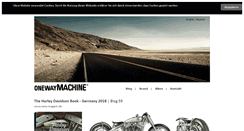 Desktop Screenshot of onewaymachine.com